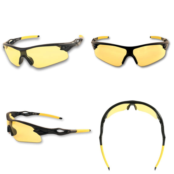 Polarized Night Driving Glasses Men UV HD Yellow Anti Glare  Sunglasses